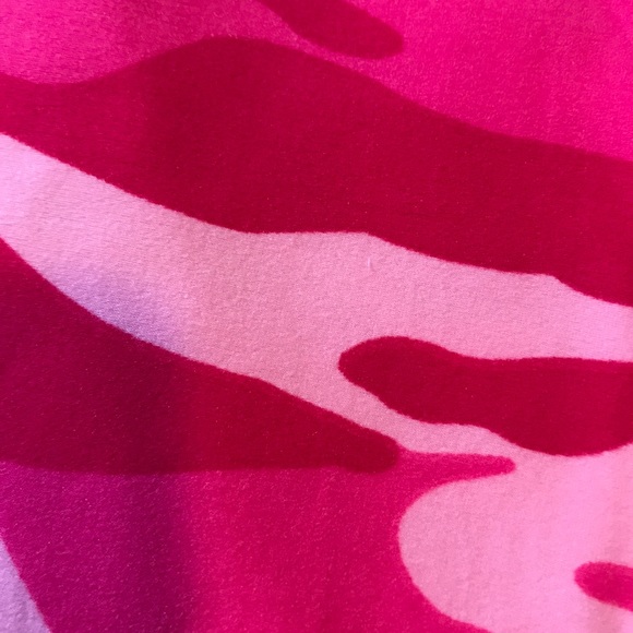 Leggings Pink Camouflage Buttery Soft One Size - Picture 2 of 3